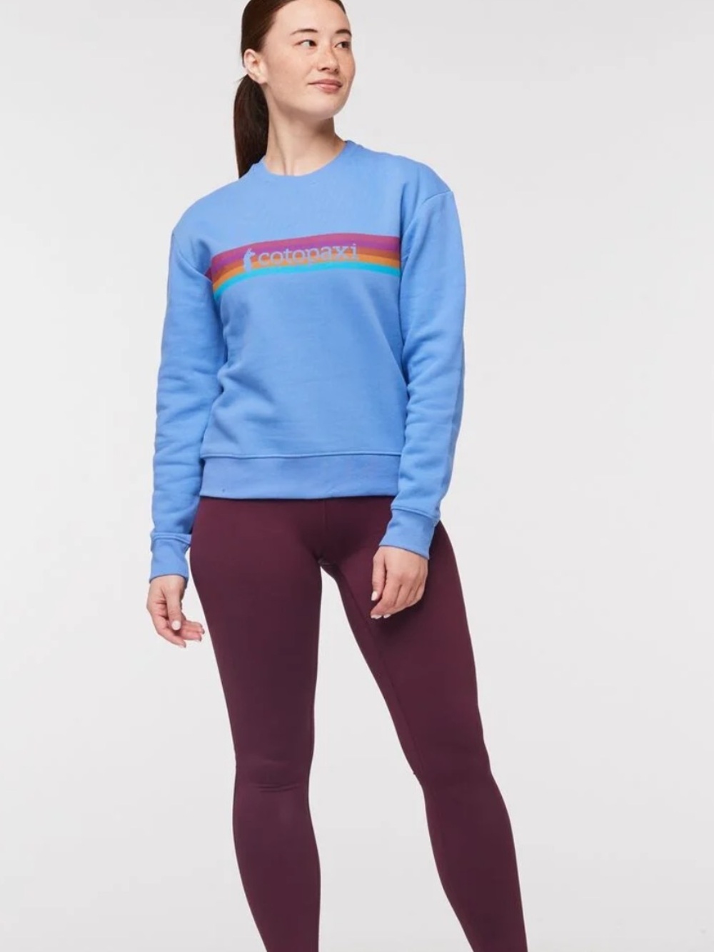 NWT Cotopaxi On The Horizon Crewneck Sweatshirt in Lupine Blue L